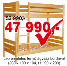 Leo emeletes feny� �gyv�z bord�val