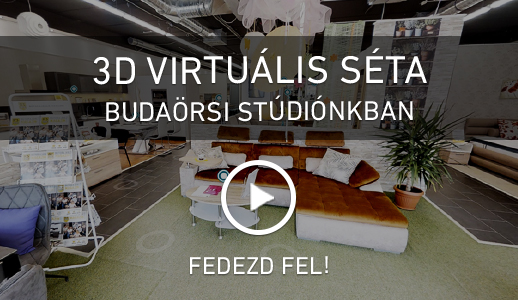 3D virtuális séta Budaörsi stúdióban