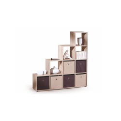 Luini polc 139x144x33 cm (sonoma)