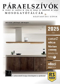 Páraelszívók, mosogatótálcák és háztartási gépek
