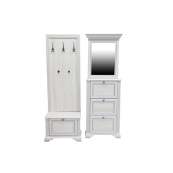 White előszoba bútor komplett