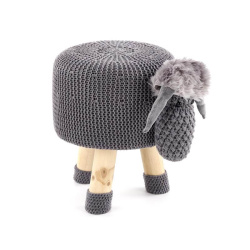 Dolly-1 puff, ülőke (szürke)