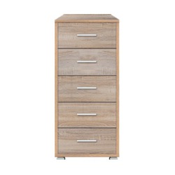 Office-L 114 cm magas szekrény