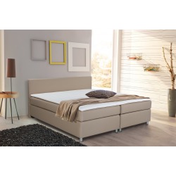 Ascot franciaágy 160 cm (beige)